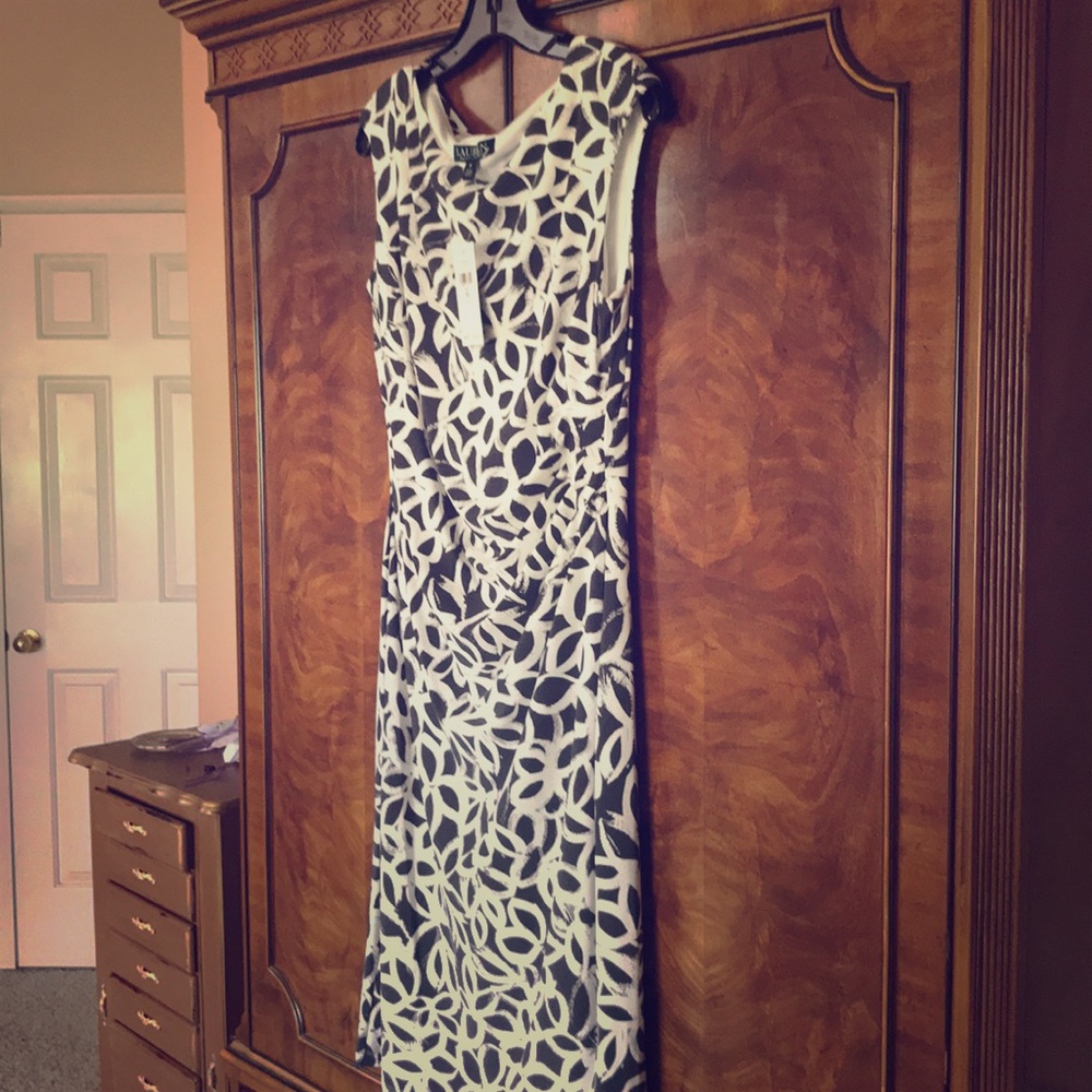 Lauren Ralph Lauren Soft Gray/ white Size 10